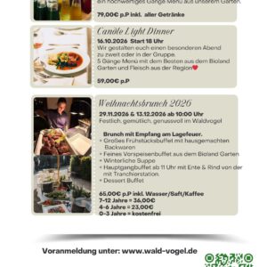 Grüne Tafel 04.09.2026 Start 16.00 Uhr