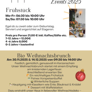 Events im Waldvogel 2025 / 2026